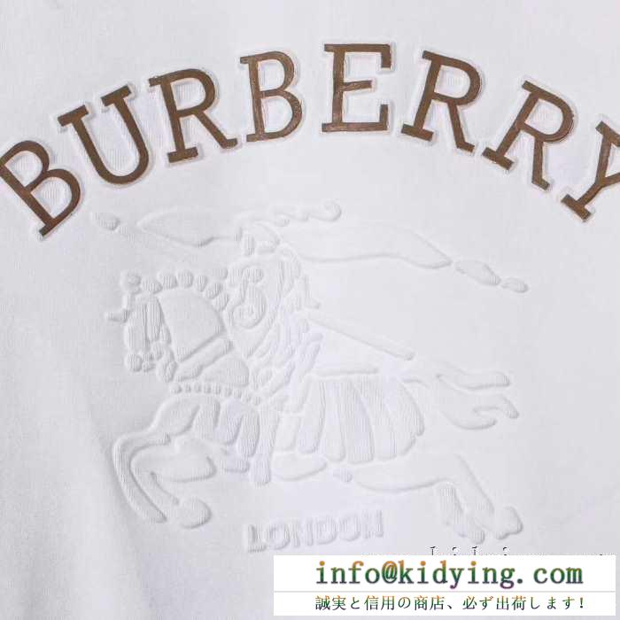 王道級2019秋冬新作発売 世界中のvipが虜にする冬季爆買い バーバリー burberry 長袖tシャツ 2色可選