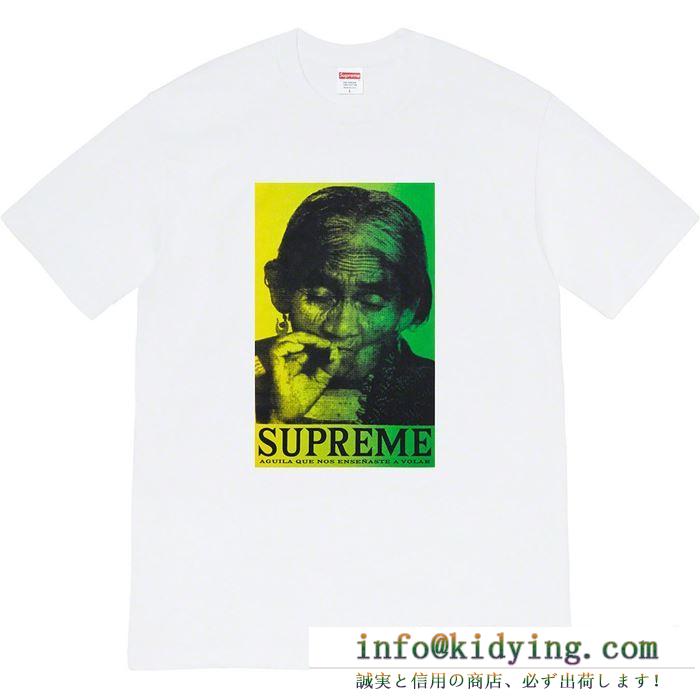 この時期の一番人気は 3色可選 tシャツ/半袖 supreme 19fw aguila tee ファッショニスタを中心に新品が非常に人気