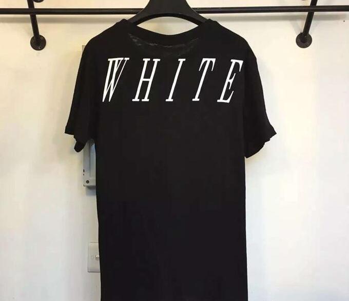 オフホワイト シャツ 着こなし 最安値お買い得なoff-white ブラックとホワイト2色 メンズ半袖tシャツ.