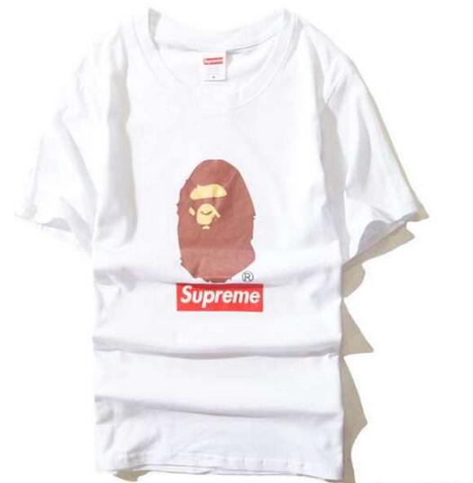 大人気SUPREMEシュプリーム偽物通販 男女兼用tシャツ ボックスロゴ付き 半袖ｔシャツ ホワイト ブラック 2色可選* 