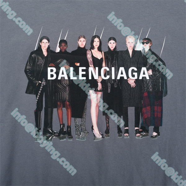 バレンシアガ 半袖Tシャツ スーパーコピーBalenciagaロゴ