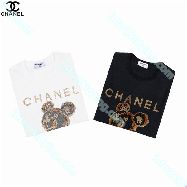 シャネル メンズ 半袖ｔシャツ CHANELロゴ 激安 スーパーコピー 偽物