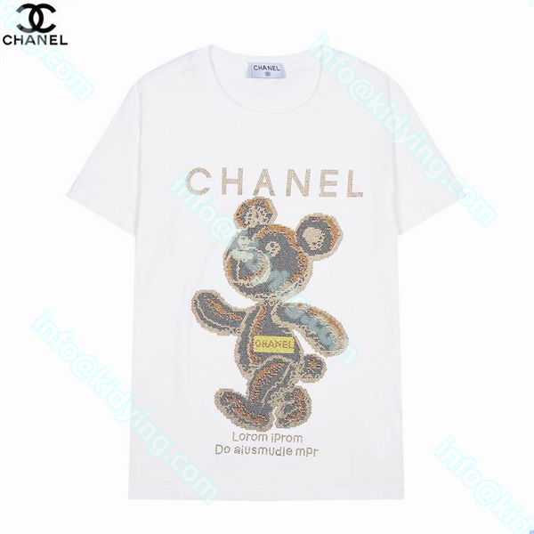 シャネル メンズ 半袖ｔシャツ CHANELロゴ 激安 スーパーコピー 偽物