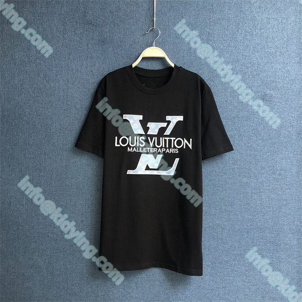 ルイ ヴィトン メンズ ｔシャツ LVロゴ 激安 ヴィトン コピー 偽物