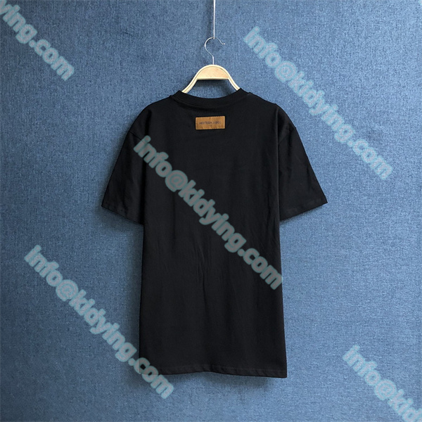 Louis Vuitton メンズ ヴィトン 激安 ｔシャツ LVロゴ スーパーコピー