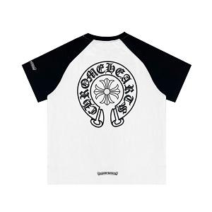 クロムハーツスーパーコピー馬蹄大十字半袖TシャツCHROME HEARTS