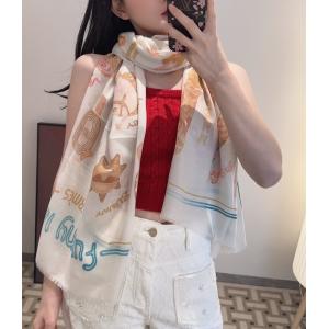コピー 商品 販売HERMES使いやすい 今シーズン新作！大人もOK！ 秋冬は継続系のトレンドマフラー..