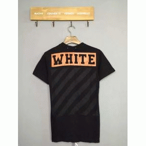 個性派  2016-17春夏新作 Off-White オフホワイト半袖 Tシャツ