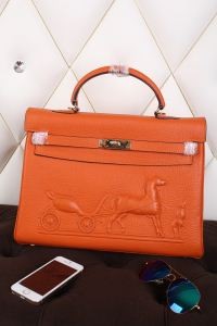 15春夏物 上質  HERMES エルメス ハンドバッグ