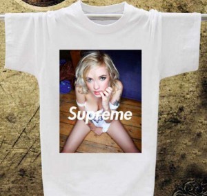 男女兼用 2015春夏 SUPREME シュプリーム 人気が爆発 半袖Tシャツ