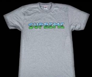 抜群の伸縮性　Supreme　シュプリーム　半袖Tシャツ　グレー　メンズ　スーパーコピー 代引き.