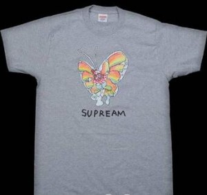 高い吸湿性と速乾性を合わせ　Supreme　シュプリーム　半袖Tシャツ　グレー.