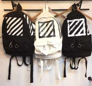 大人気☆NEW!! オフホワイト OFF-WHITE 2017春夏 リュック 2色可選