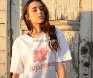 大人キレイに仕立てる  Supreme 17SS Elephant tee logo 半袖Tシャツ 2017  3色可選