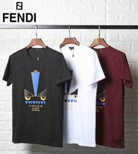 フェンディ FENDI 半袖Tシャツ 3色可選 上品な輝きを...