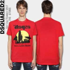 ディースクエアード DSQUARED2 半袖Tシャツ 4色可...