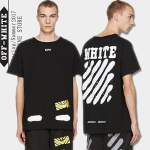 半袖Tシャツ Off-White オフホワイト 薄手 ファション性の高い 2017春夏