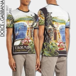 Dolce&Gabbana ドルチェ＆ガッバーナ 2017 乾きやすい 半袖Tシャツ 大絶賛！