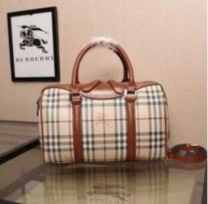 超激得100%新品 バーバリーバッグ新品 BURBERRY ポストンバッグホースフェリーチェック ハンドバッグ 多色