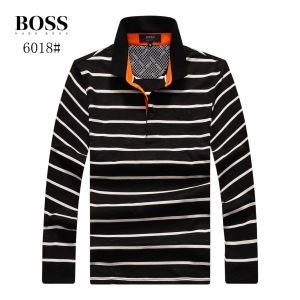 重宝するアイテム 3色可選 ヒューゴボス HUGO BOSS 2017秋冬 長袖Tシャツ