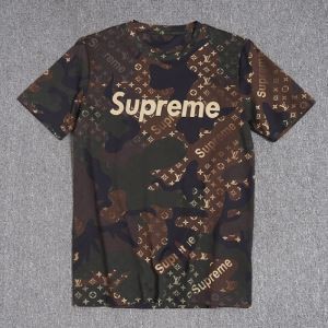 シンプル2017春夏半袖Tシャツ シュプリーム SUPREME 縦には伸びにくい