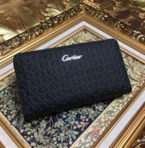 上品なカルティエ 財布メンズ CARTIER ラウンドファスナー長財布ウォレットプレゼント