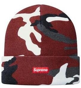 ファッションなシュプリームニット帽SUPREME BOX LOGO 偽物ニットキャップカモフラージュ柄プレゼント