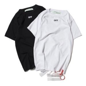 2色可選 ランキング商品  半袖Tシャツ Off-White オフホワイト 男女兼用 2017春夏 大好評?