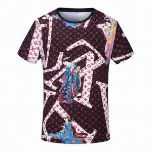 ファッション 人気 半袖Tシャツ ルイ ヴィトン LOUIS VUITTON    2018春夏新作