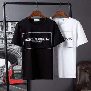 人気 ランキング 2018春夏新作 半袖Tシャツ ドルチェ＆ガッバーナ Dolce&Gabbana 2色可選