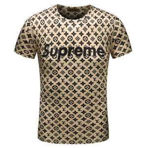 2018年春夏新作 シュプリーム半袖Ｔシャツ SUPREME LV ＴシャツクールネックＴシャツモノグラム２色可選