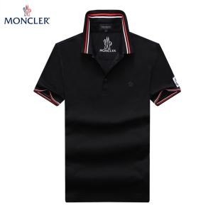 超激得低価 モンクレールメンズポロシャツ MONCLER 半袖 ロゴワッペン吸汗 速乾カットソー3色可選