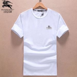 夏オススメ！バーバリーコピーコットンメンズファション半袖クルーネックＴシャツ