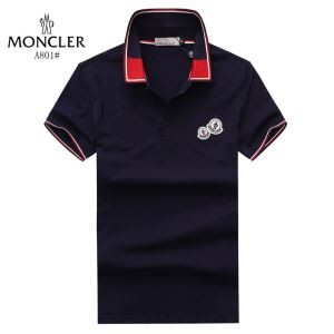 おしゃれモングレール偽物メンズファションMONCLERロゴポロシャツ