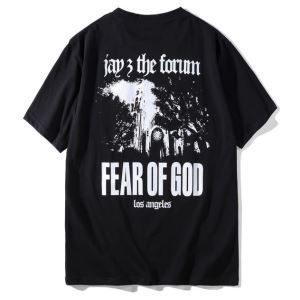 chrome hearts スーパー コピー FEAR OF GOD プリント 2色展開 クロム ハーツ Ｔシャツ オリジナル レジャー ブランド メンズ