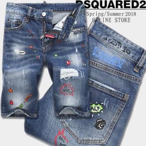 人気商品新色登場！ 2018新作 ディースクエアード DSQUARED2 デニデニムパンツ メンズ