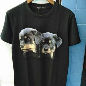 可愛い犬プリントしたDolce&Gabbanaドルガバコピー...