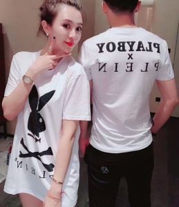 人気急上昇 2色可選 高級感を演出 フィリッププレイン PHILIPP PLEIN 半袖Tシャツ  男女兼用 2018春夏新作