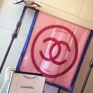 注目のアイテム CHANEL 2色可選 コットンガーゼマフラ...