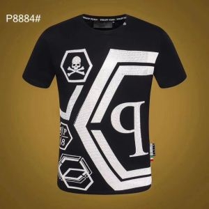 PHILIPP PLEIN フィリッププレイン 半袖Tシャツ 2色可選 着回し力が抜群 注目されている新品 落ち着きある