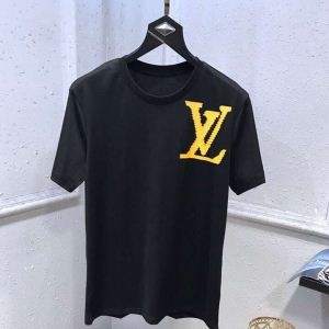 19春夏正規品保証 2色可選 ルイ ヴィトン LOUIS VUITTON 夏の大人カジュアル Tシャツ/ティーシャツ きちんと感が強い