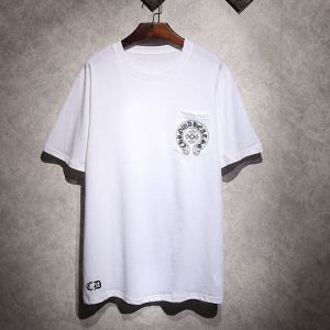 夏季先取り欲しい 半袖Tシャツ超おすすめ 2色可選 CHROME HEARTS SS19待望入荷VIP価格クロムハーツ