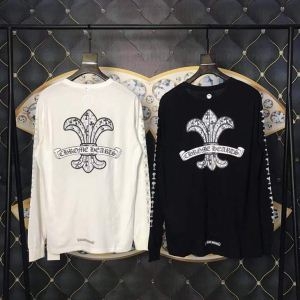 19SS新作大人気旬トレンド クロムハーツ流行の最前線 長袖Tシャツ2色可選 CHROME HEARTS