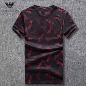 VIP 先行セール2019年夏 顧客セール大特価早い者勝ち ARMANI アルマーニ  半袖Tシャツ 3色可選