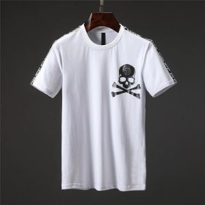 PHILIPP PLEIN 2色可選 新作セール人気春物  Tシャツ/ティーシャツ 夏季限定大特価 フィリッププレイン 春夏新作VIP価格