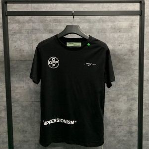 毎年定番人気商品 Off-White オフホワイト 半袖Tシャツ off-white 19ss】 OW 19ss 2色可選 19SS限定夏季