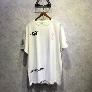 Off-White オフホワイト 半袖Tシャツ 2色可選 春夏新作奇跡の再入荷 19春夏正規品保証 新作に一目惚れ