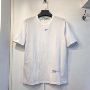 VIP 先行セール2019年夏 顧客セール大特価早い者勝ち Off-White オフホワイト 半袖Tシャツ off-white 19 2色可選