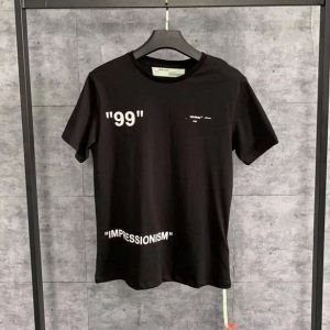 春夏新作正規買付 Off-White オフホワイト 半袖Tシャツ 2019年春夏のトレンドの動向 抜け感を出す