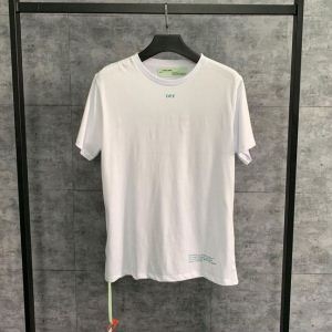 希少限定19SS Off-White オフホワイト 半袖Tシャツ 2色可選 off-white 19ss】 OW 19ss 今年夏季１番